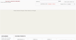 Desktop Screenshot of flowersdeliveryportugal.com